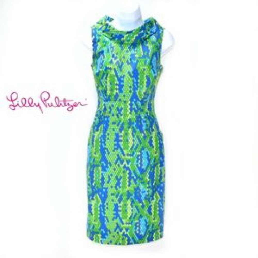 Lilly Pulitzer Show Me Some Skin Sheath Dress